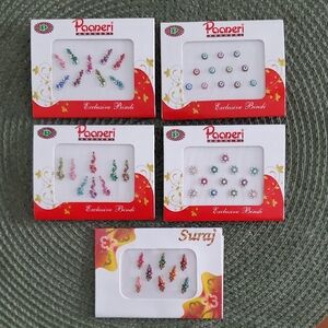 Paaneri Exclusive Bindi Set - Multicolor